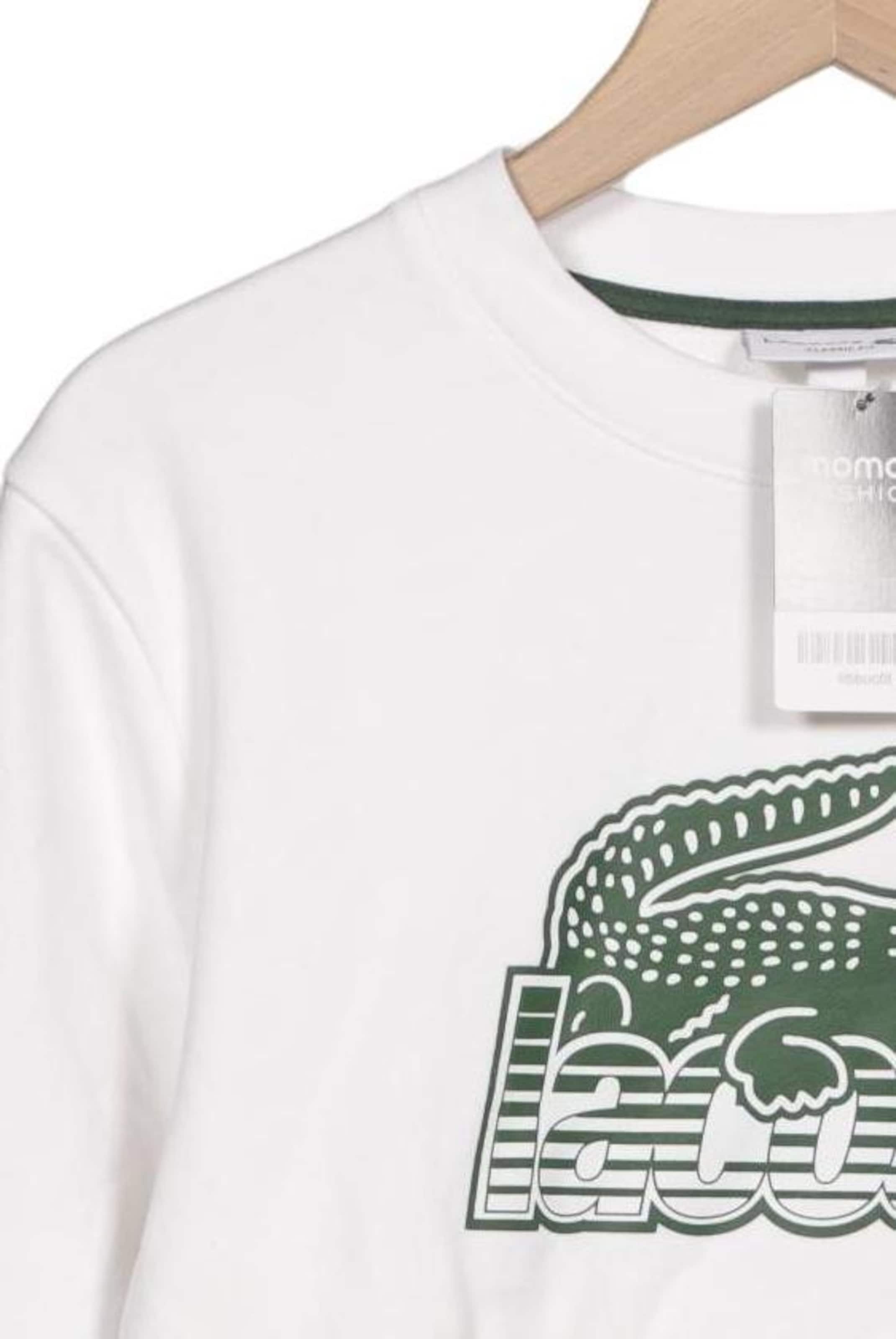 LACOSTE Sweater S in Weiß