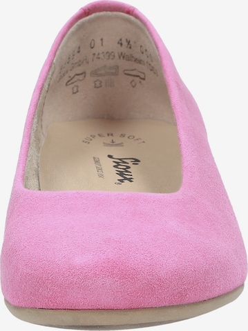 SIOUX Ballet Flats in Pink