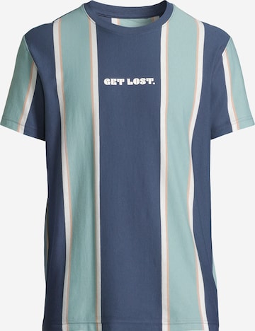 AÉROPOSTALE T-Shirt 'GET LOST' in Blau: predná strana