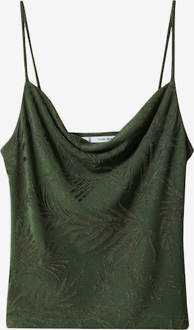 MANGO Top 'LED' in Groen: voorkant