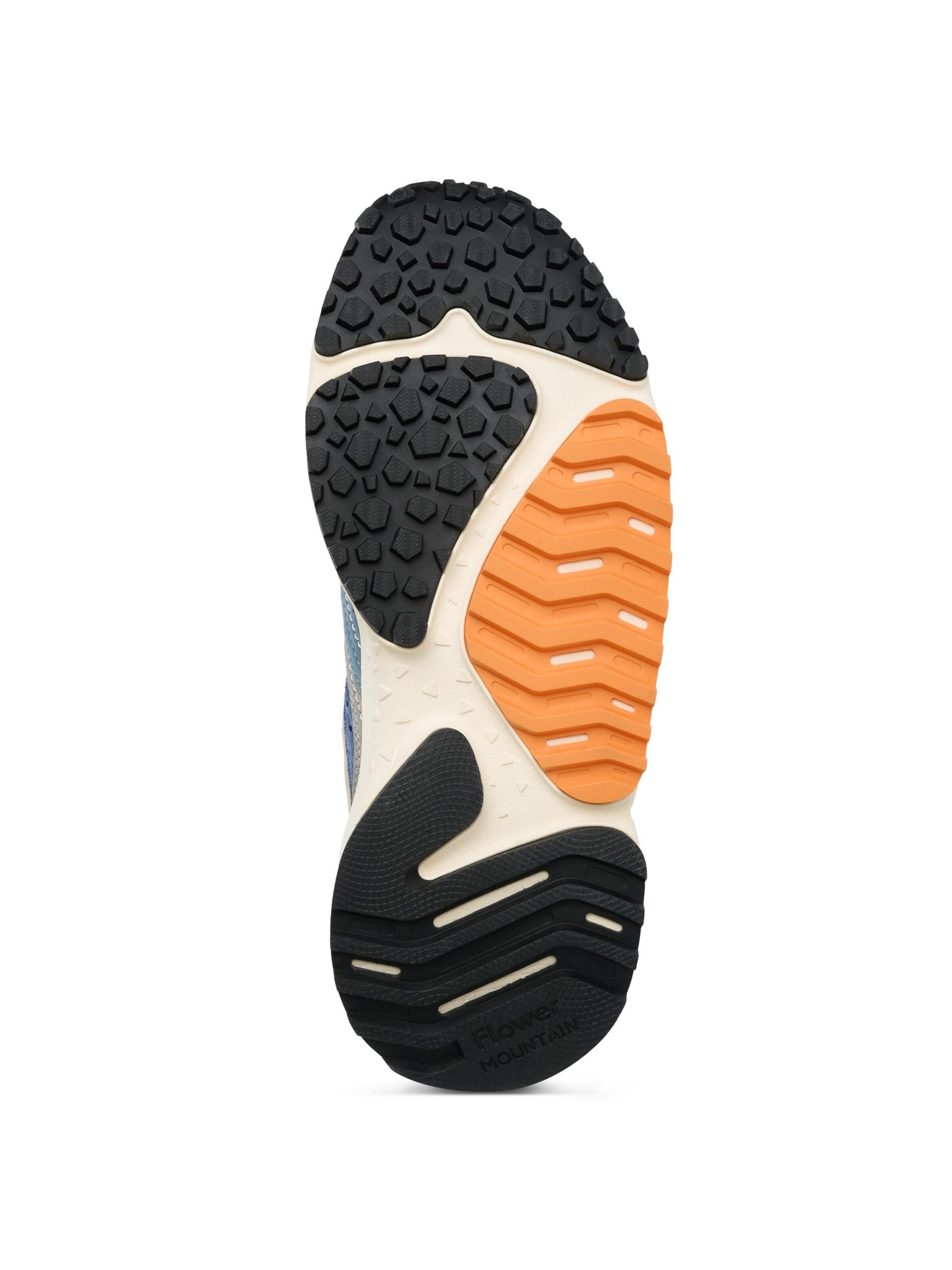 Flower Mountain Platform trainers 'WAVE MAN' in Blue