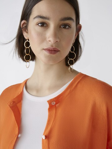 OUI Knit cardigan in Orange