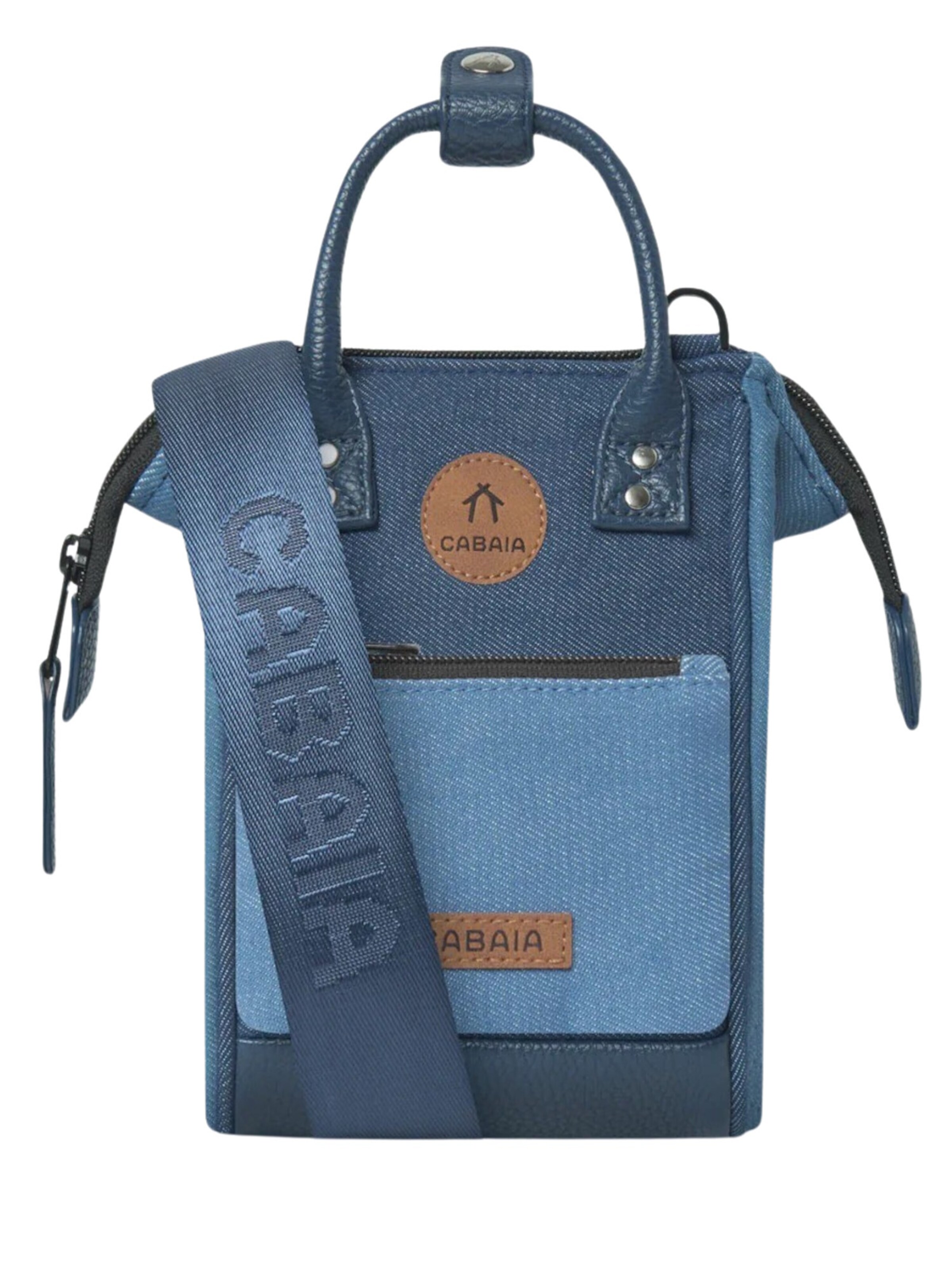 Sac bandoulière 'San Giljan' Cabaia en bleu : devant