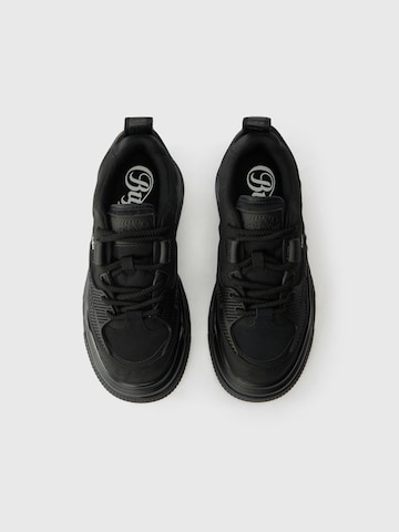 BUFFALO Låg sneaker 'ORBIT' i svart: topp