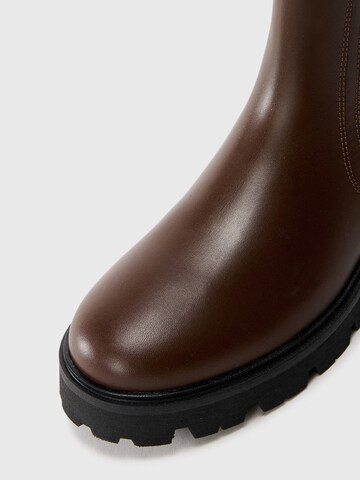TOMMY HILFIGER - Botas Chelsea en marrón