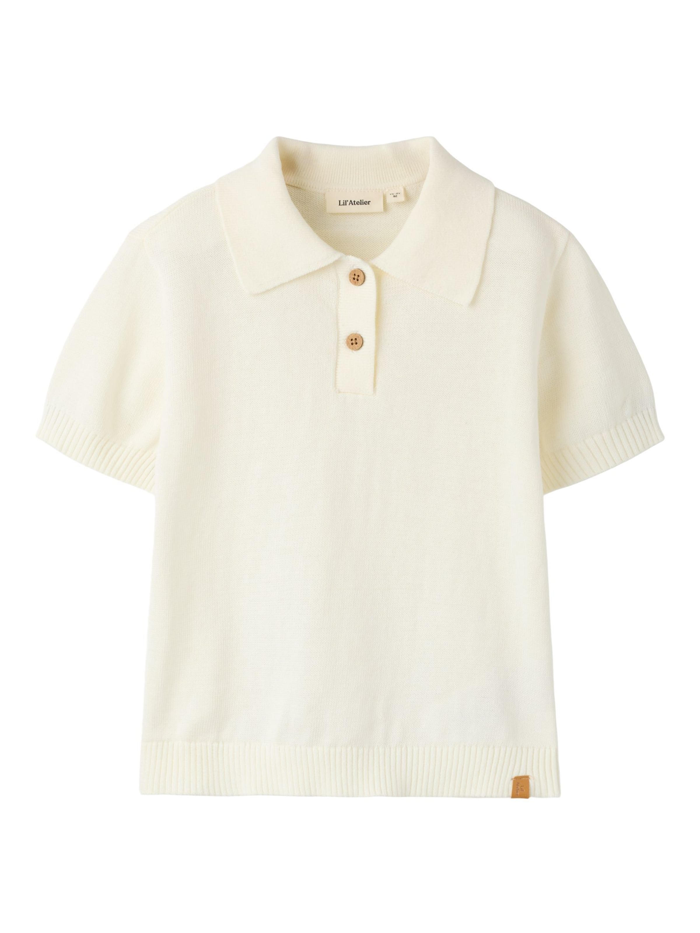 Pull-over Lil'Atelier en blanc : devant