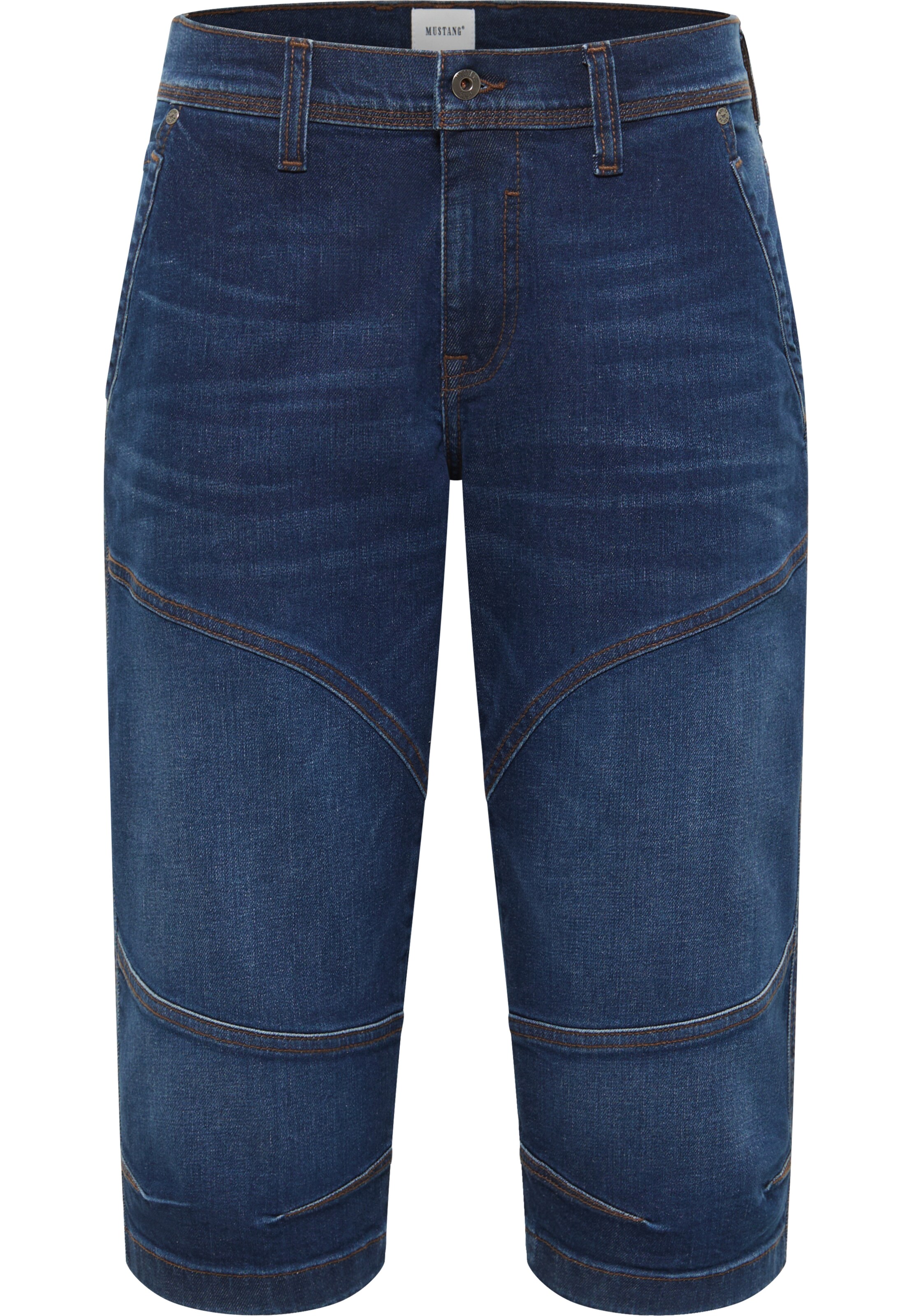MUSTANG Regular Shorts 'Fremont' in Blau: Vorderseite