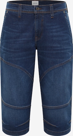 MUSTANG Regular Shorts 'Fremont' in Blau: Vorderseite