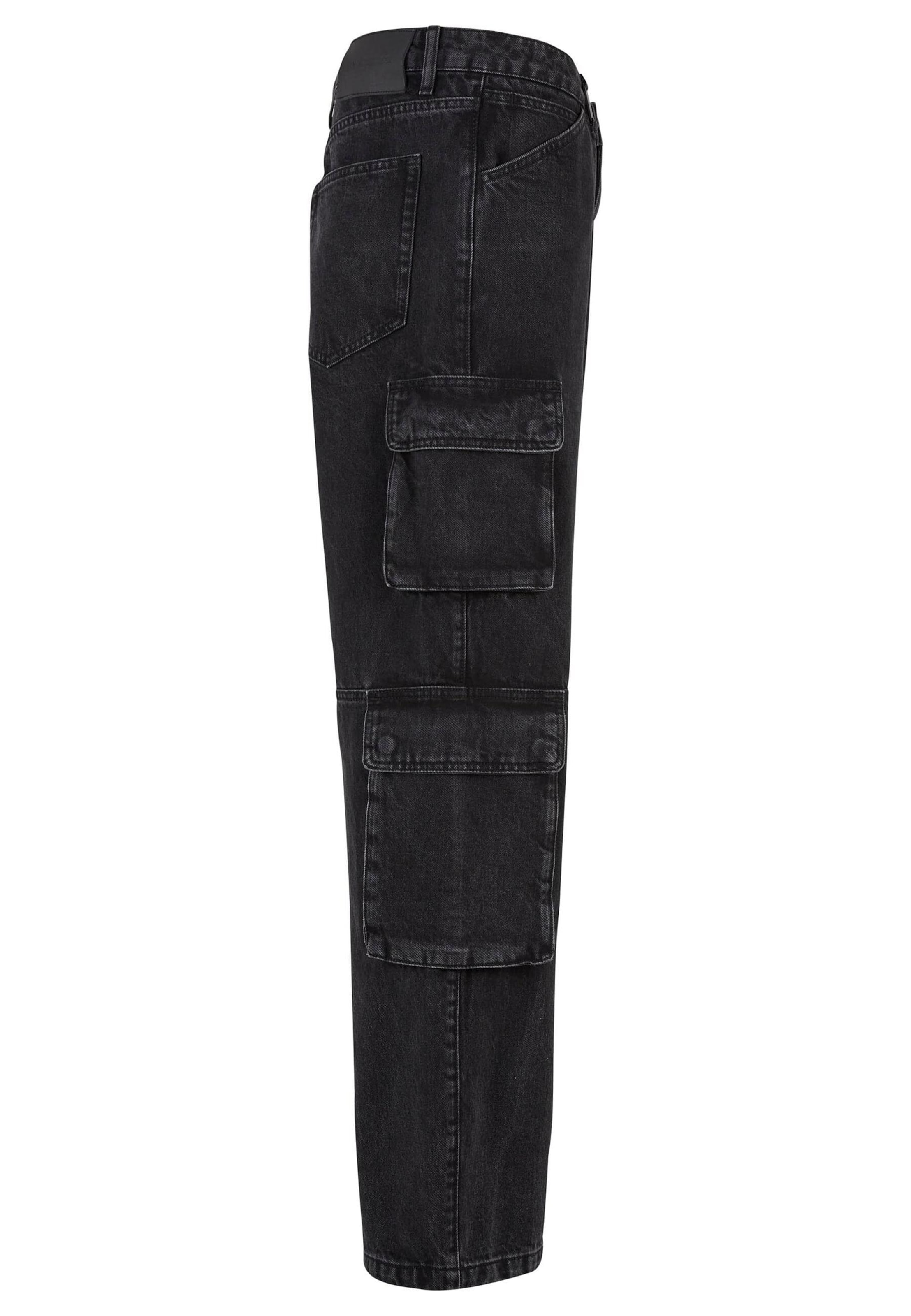 Largi Pantaloni eleganți 'Aidan' de la 2Y Studios pe negru