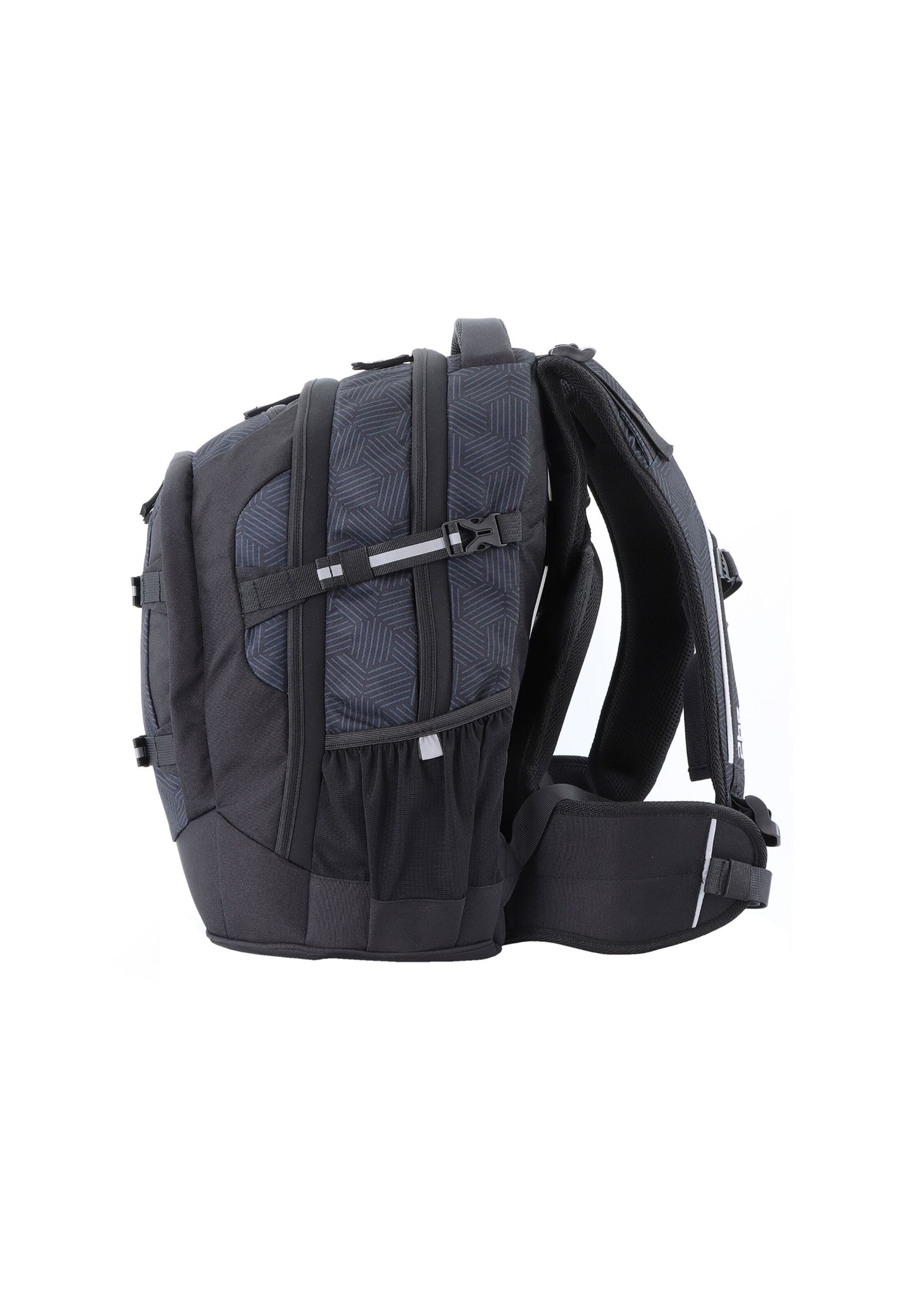 2be Schulrucksack-Set in Grau