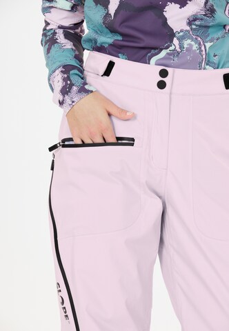 SLOPE Regular Skihose 'Zuki' in Lila