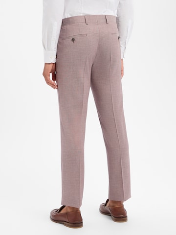 ROY ROBSON Regular Bügelfaltenhose in Lila