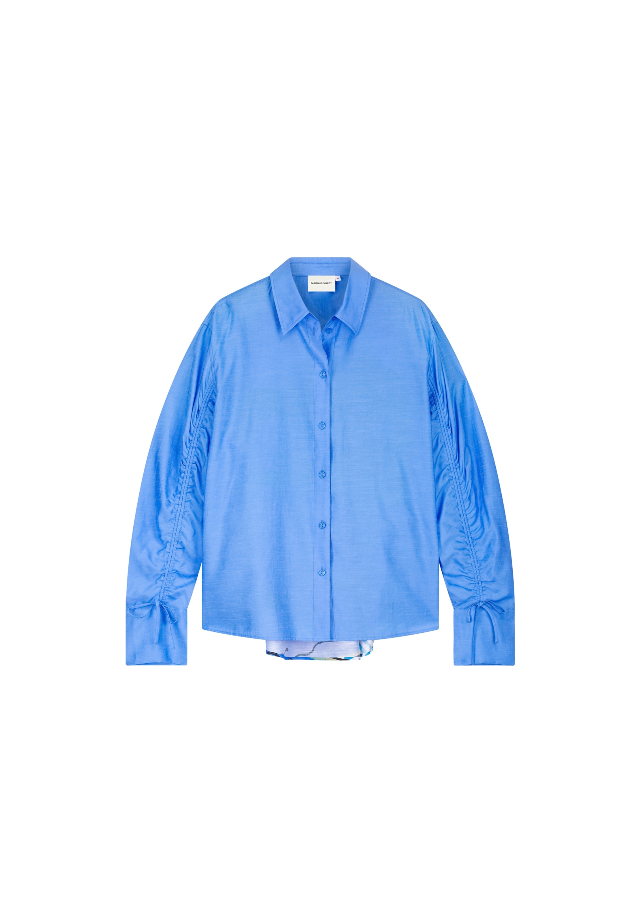 Fabienne Chapot Blouse in Blauw: voorkant