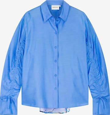 Fabienne Chapot Blouse in Blauw: voorkant