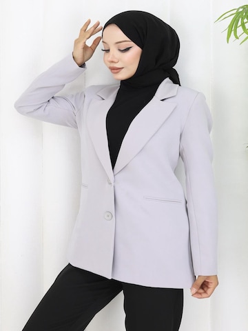 MODAMIHRAM Between-seasons parka in Grey: front