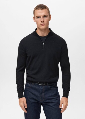 MANGO MAN Sweater 'Willyp' in Black: front