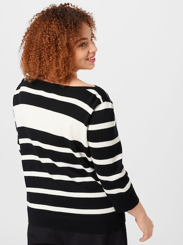 Lauren Ralph Lauren Plus Sweter 'ZENTANA' w kolorze czarny