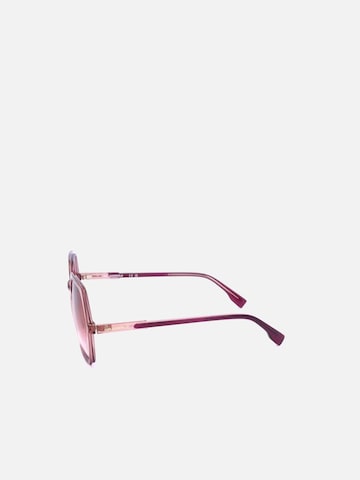 Occhiali da sole 'Karl Lagerfeld KL6083S Dark strawberry/rose 56/17/140 Women Sunglasses' di Karl Lagerfeld in rosso