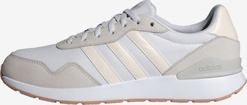 Baskets basses 'Run 60s 4.0' ADIDAS SPORTSWEAR en blanc : devant