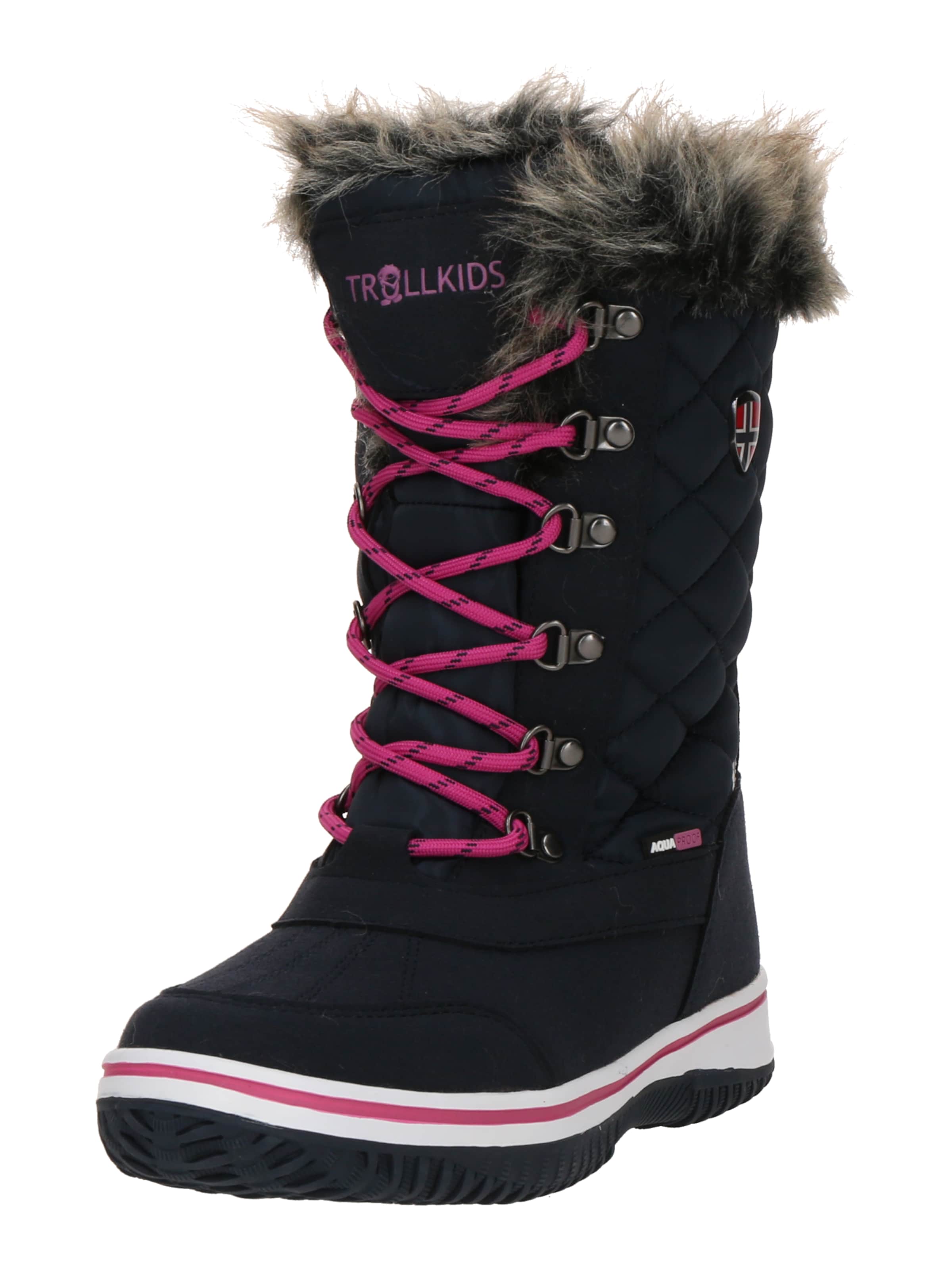 Botine &#x27;Holmenkollen XT&#x27; de la TROLLKIDS pe albastru: față