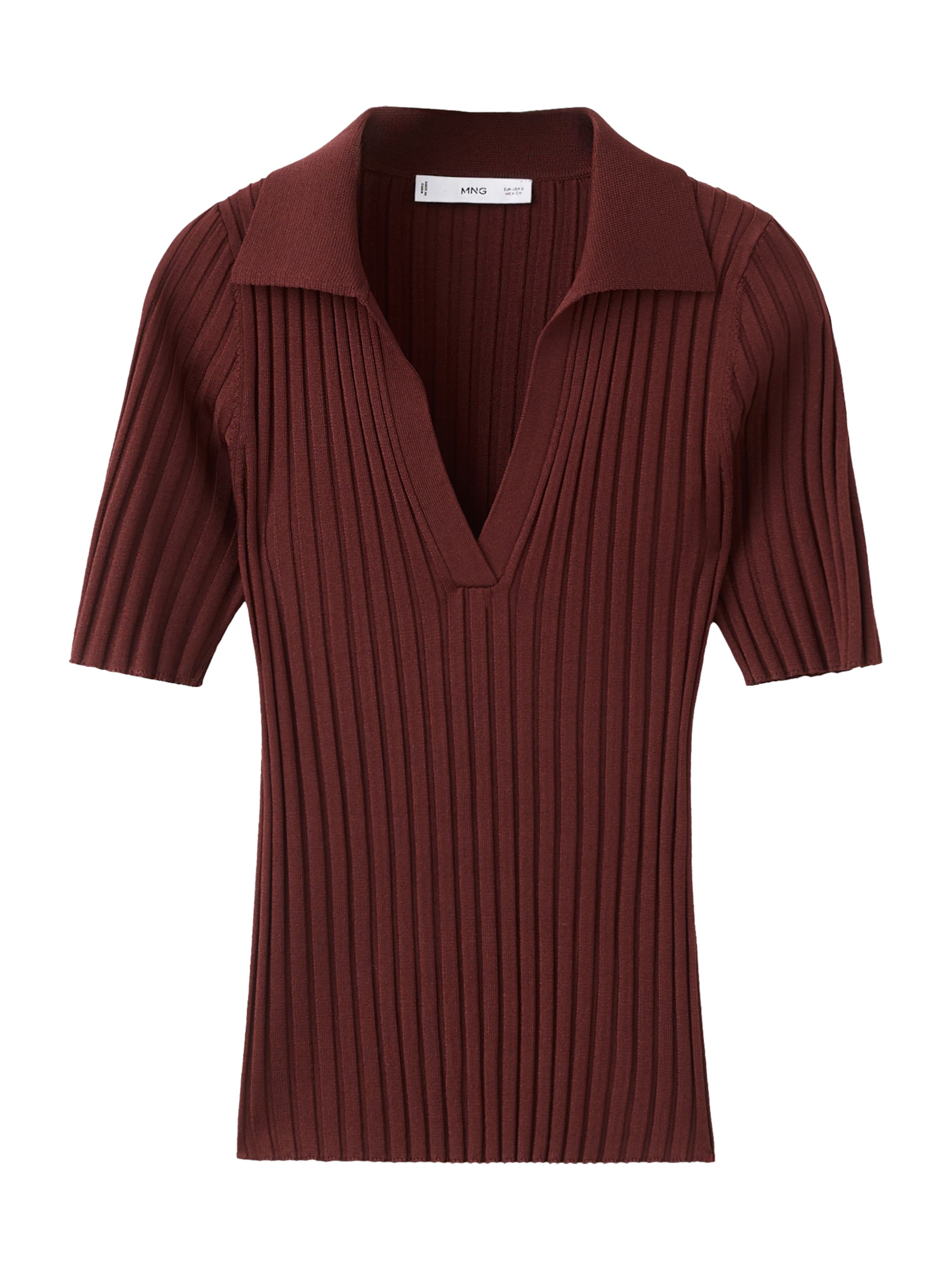 MANGO Пуловер 'LOPE' в червено: отпред