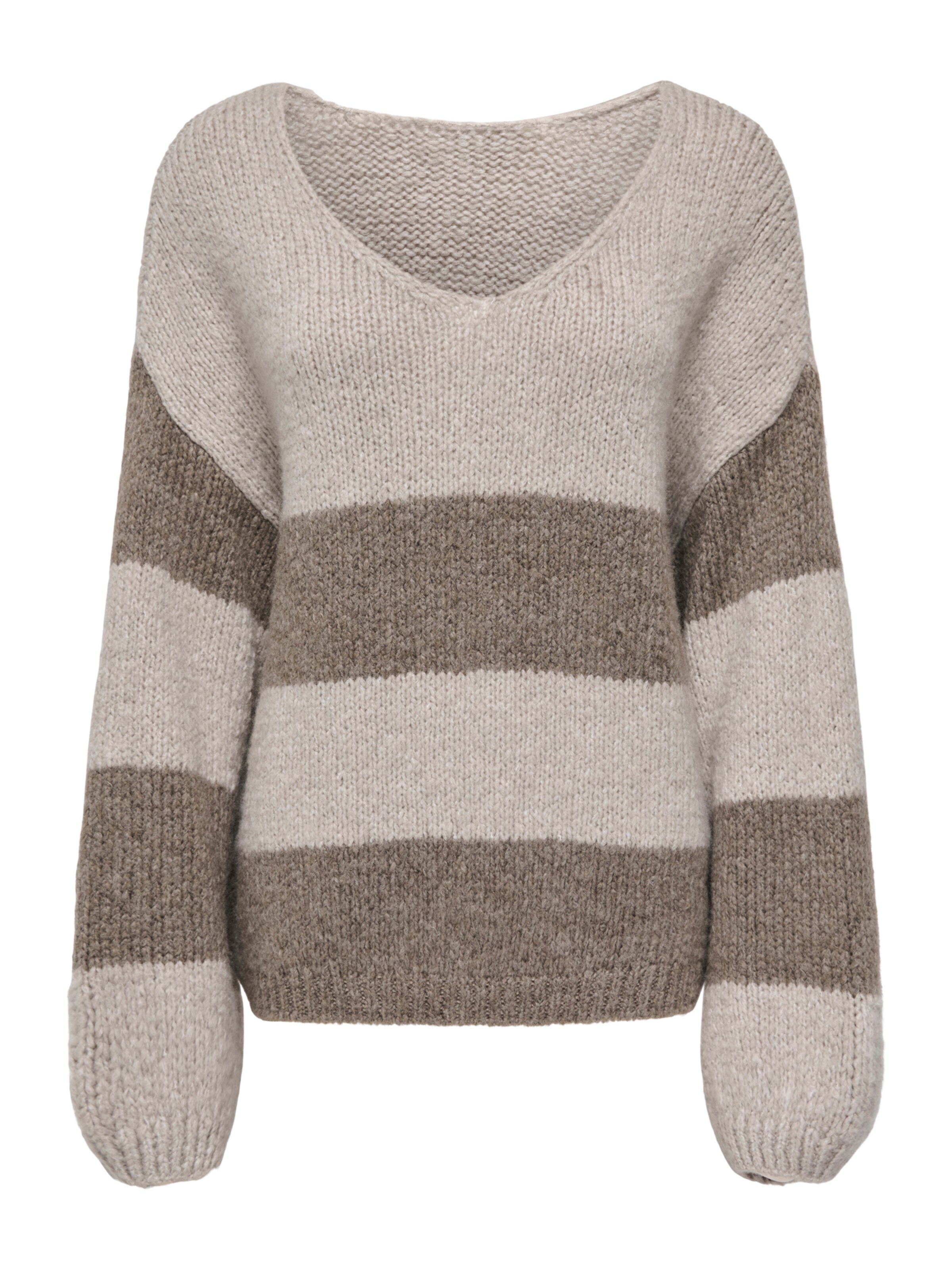 JDY Pullover 'JDYDINEA' in Braun: Vorderseite