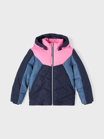 NAME IT Winter Jacket 'Marco' in Blue: front