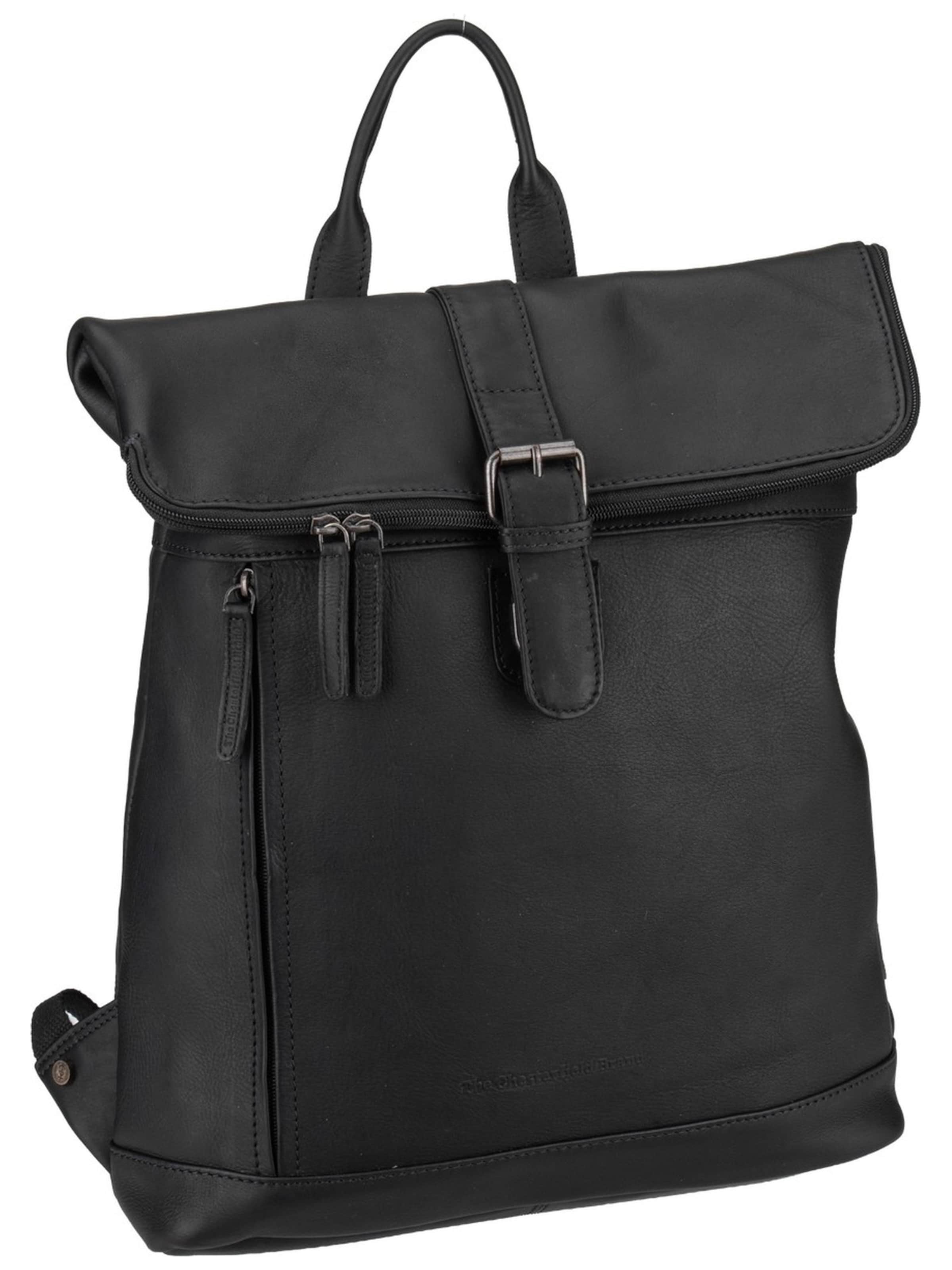 The Chesterfield Brand Backpack in Black: front