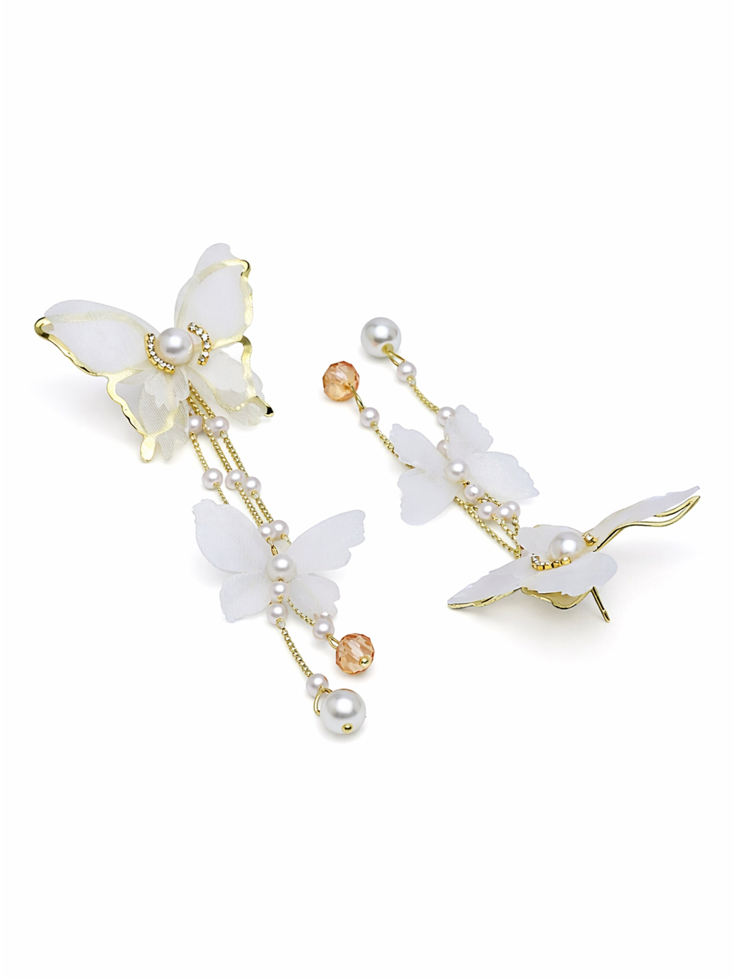 AVANT-GARDE PARIS Øreringe i hvid