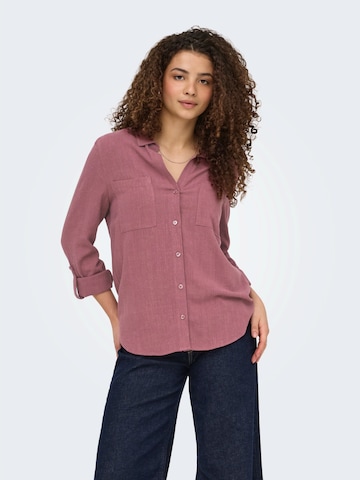 ONLY Bluzka 'ONLYASMIN-SIESTA' w kolorze różowy: przód