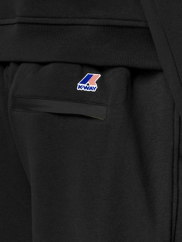 K-Way Regular Outdoor trousers 'K-WAY CASIMIR POLY COTTON BERMUDA' in Black
