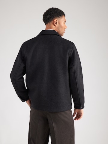 Abercrombie & Fitch Prechodná bunda - Čierna