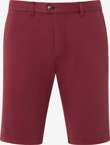 Coupe slim Pantalon Thomas Goodwin en rouge : devant