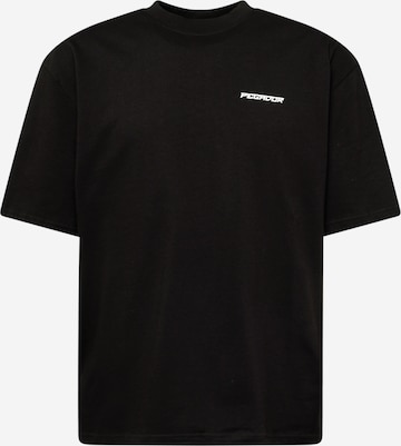 T-Shirt 'DEVON ' Pegador en noir : devant