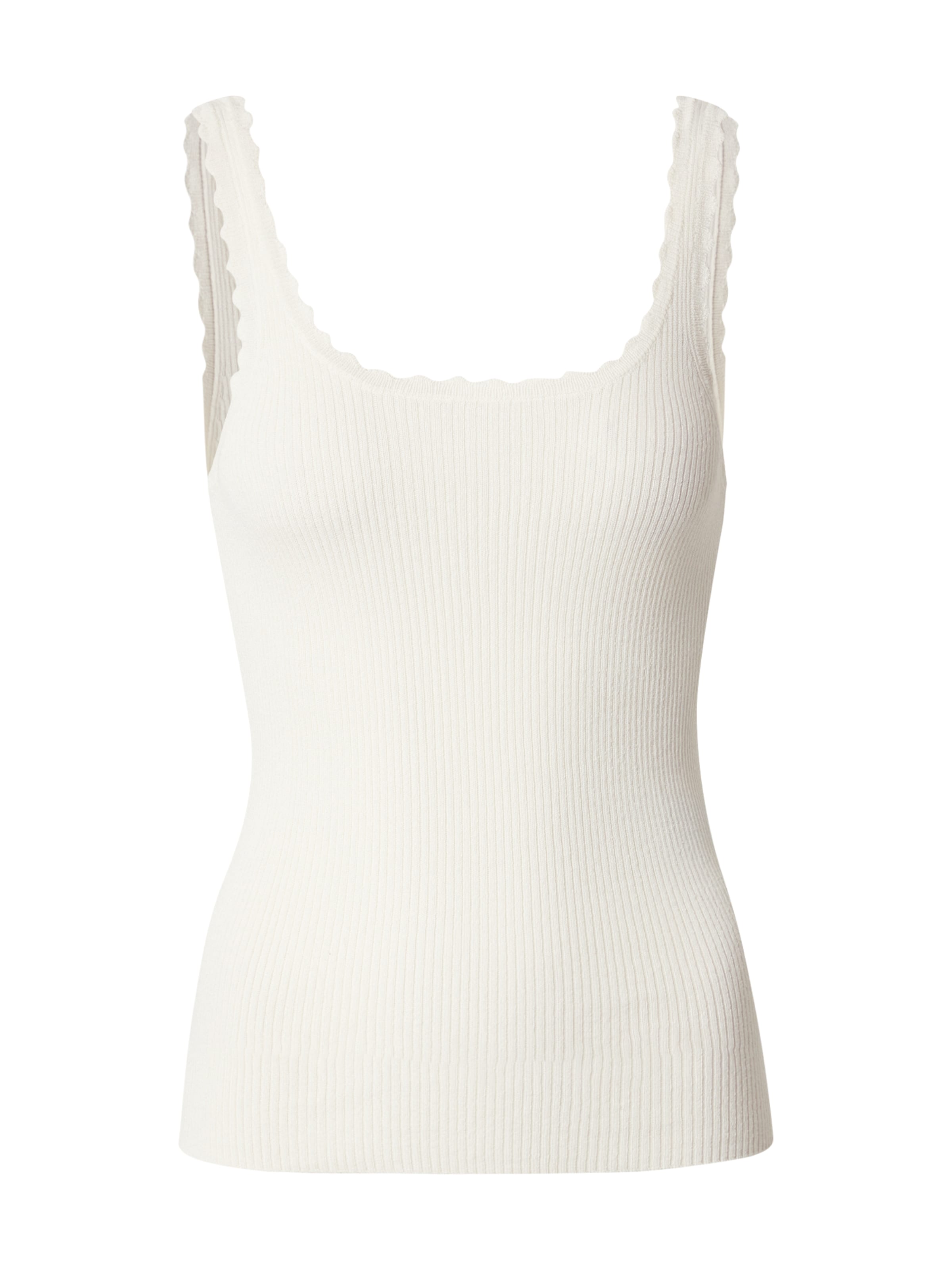 ONLY Вязаный топ 'ONLGemma' в Белый: спереди