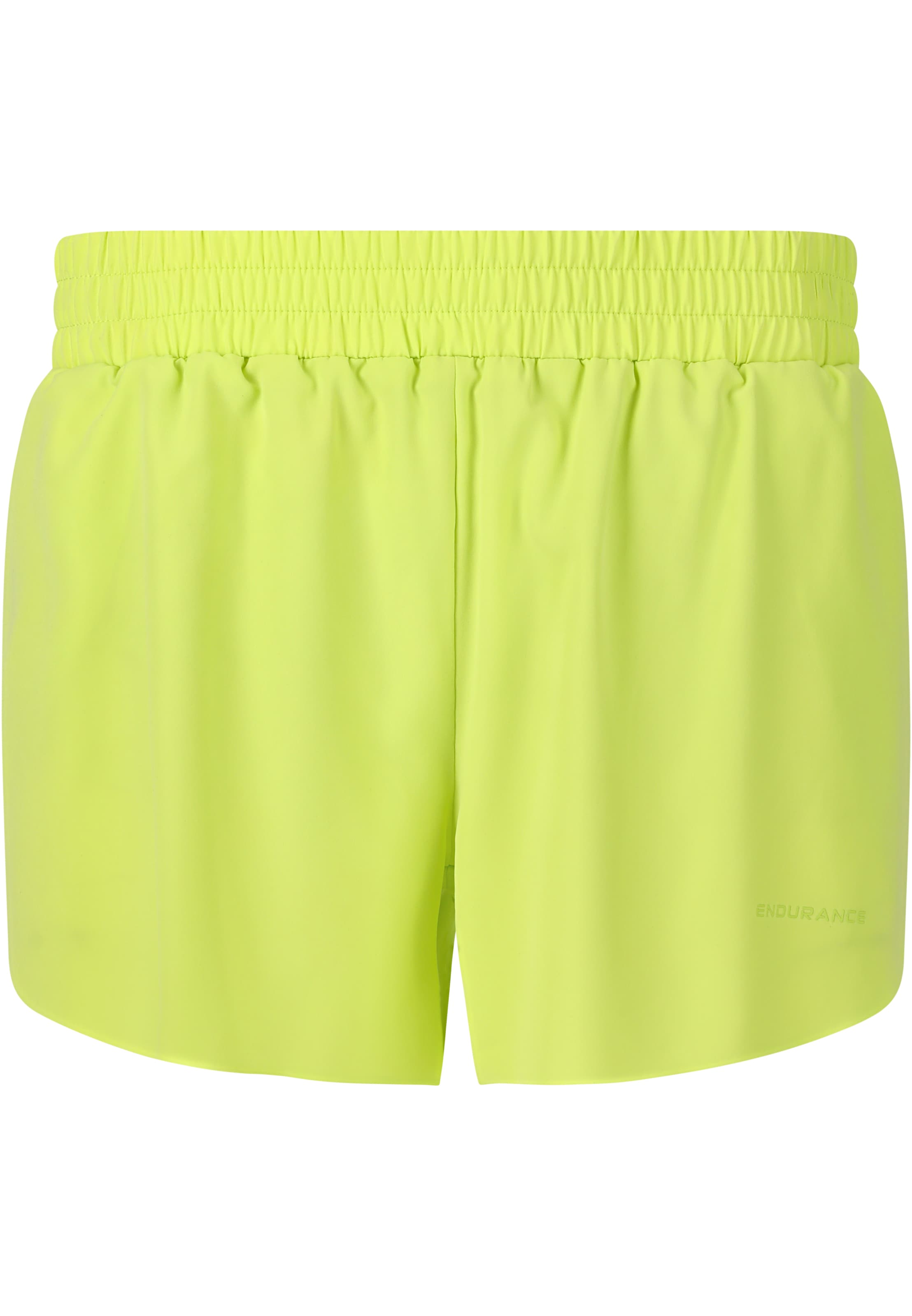 ENDURANCE Regular Workout Pants 'Weval' in Green: front