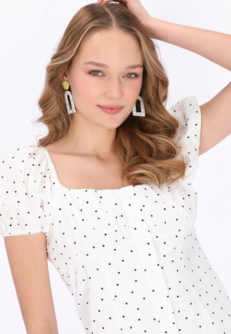 Robe d’été 'Young Fashion' MYMO en blanc