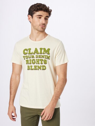 BLEND Shirt in Beige: voorkant