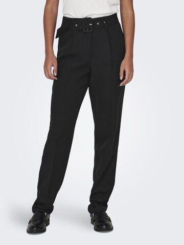 JDY Regular Pants in Black: front