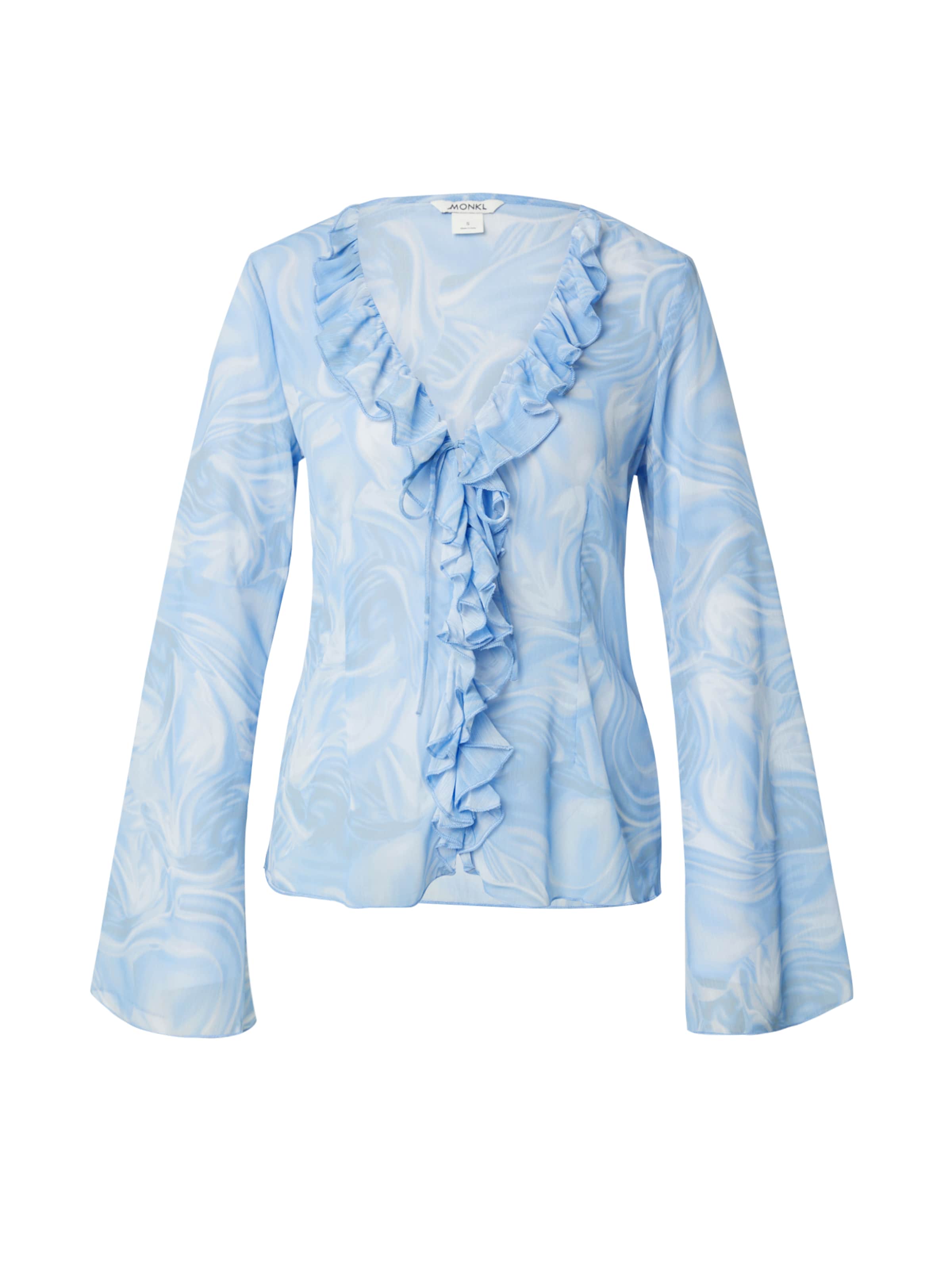 Monki Bluse i blå: forside