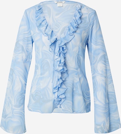 Monki Pusero värissä vaaleansininen / valkoinen, Tuotenäkymä