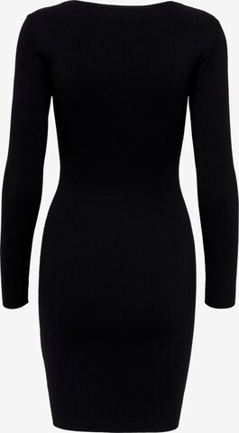 JDY Knitted dress 'Cirkeline' in Black