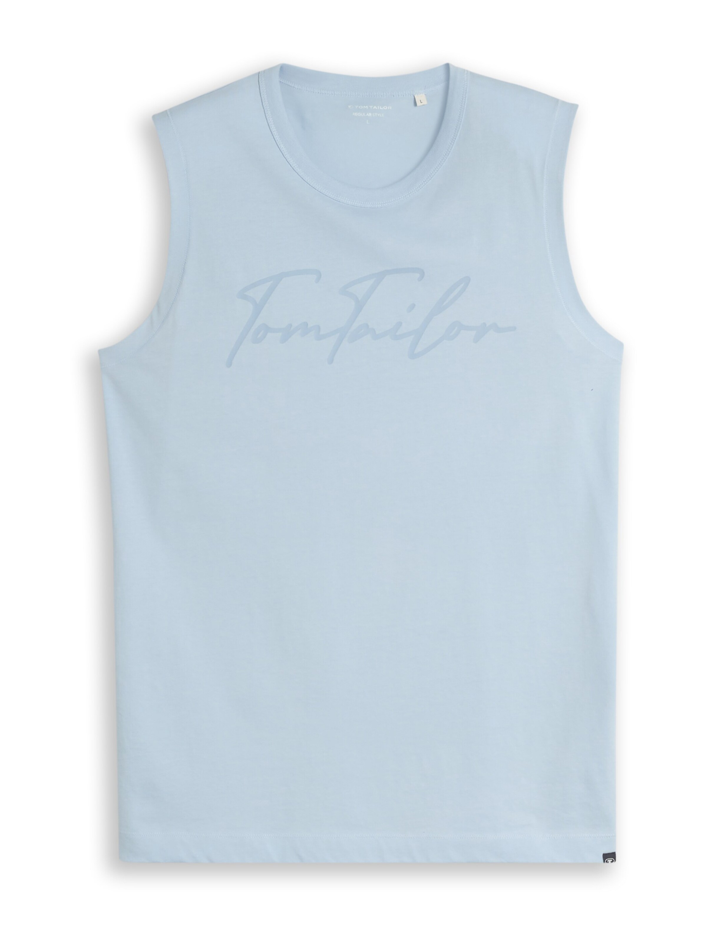 TOM TAILOR Shirt in Blue: front