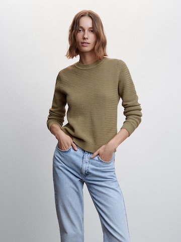 MANGO Pullover 'Catala' in Grün: predná strana