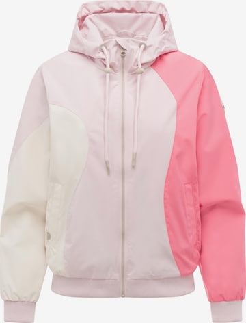 Veste outdoor 'Oggie Block' Ragwear en rose : devant
