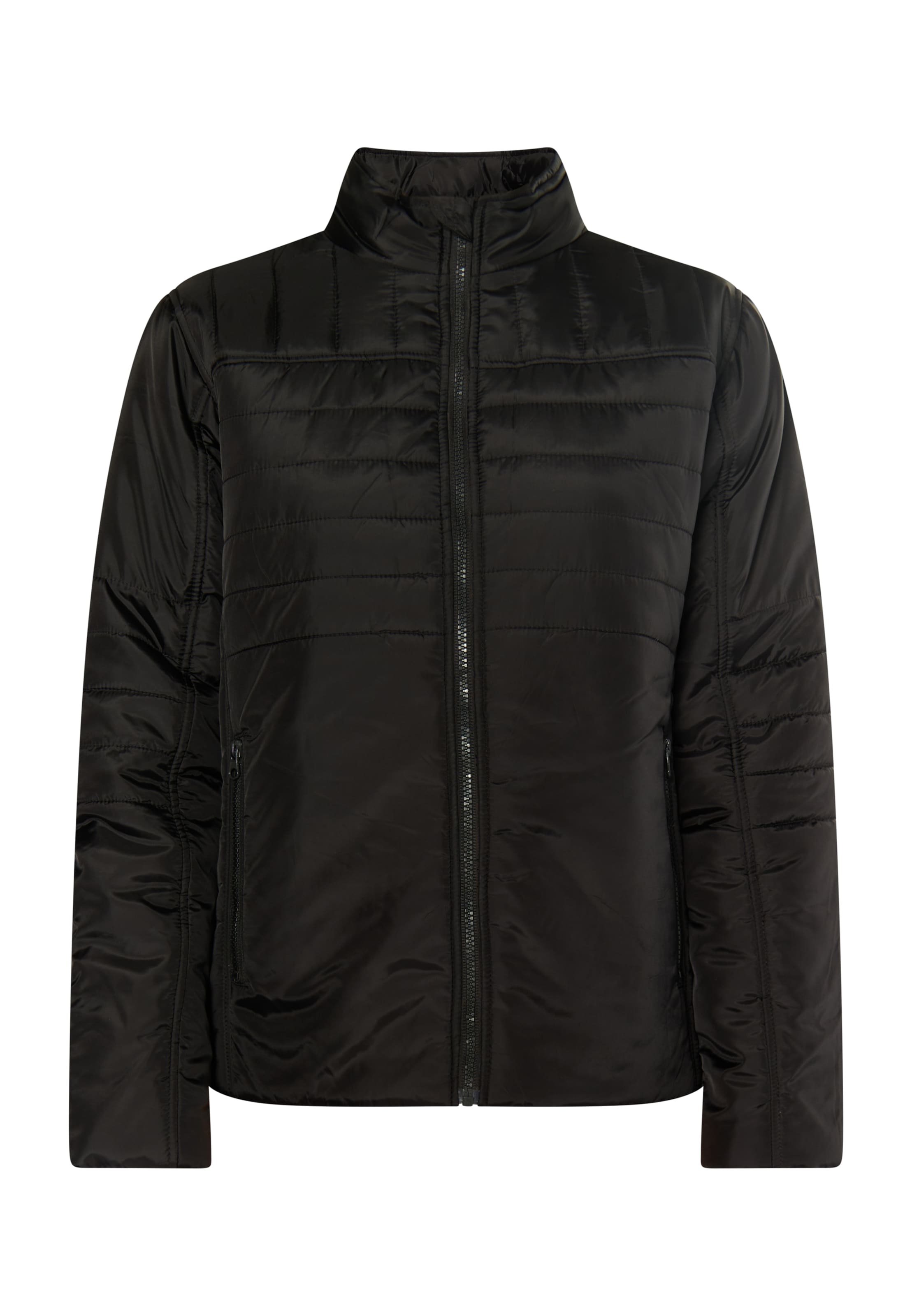 MYMO Välikausitakki värissä musta: etupuoli