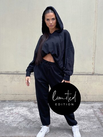 ABOUT YOU Limited Regular Pants 'Lucia' in Black: front