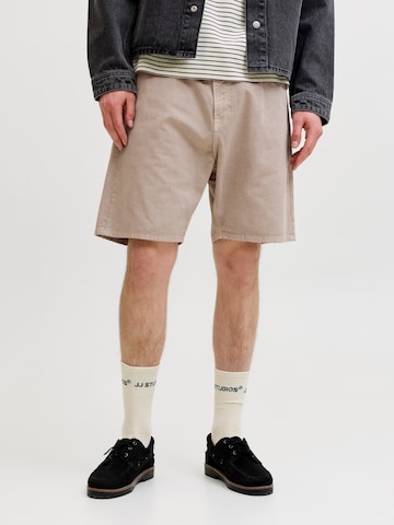 JACK & JONES Lużny krój Spodnie 'JPSTTONY ORIGINAL' w kolorze brązowy: przód