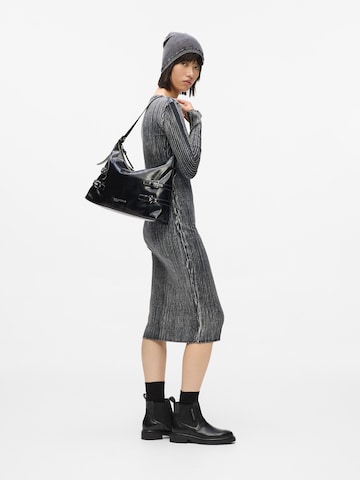 Borsa a spalla di KARL LAGERFELD JEANS in nero