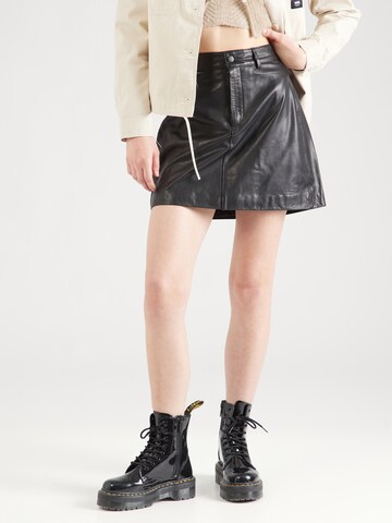 NÜMPH Skirt 'CAREN' in Black: front